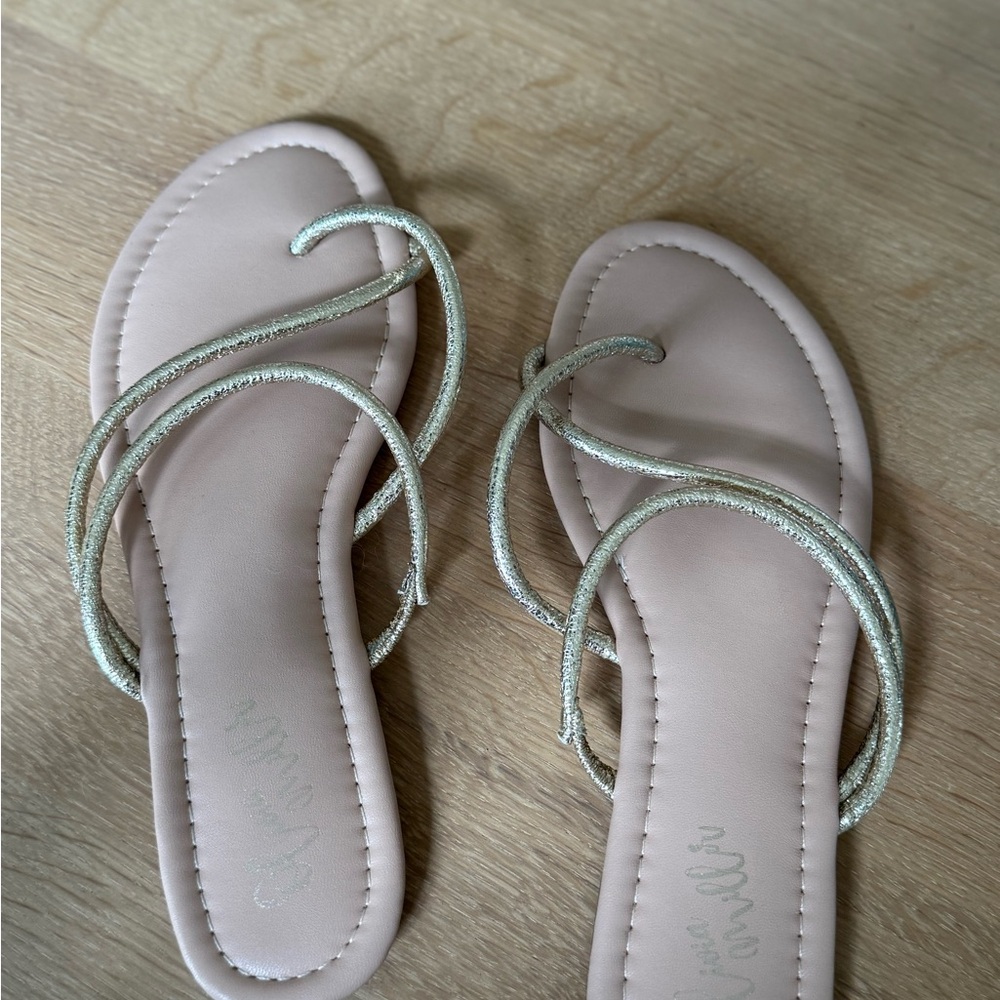 Metallic Gold Women's Sandals